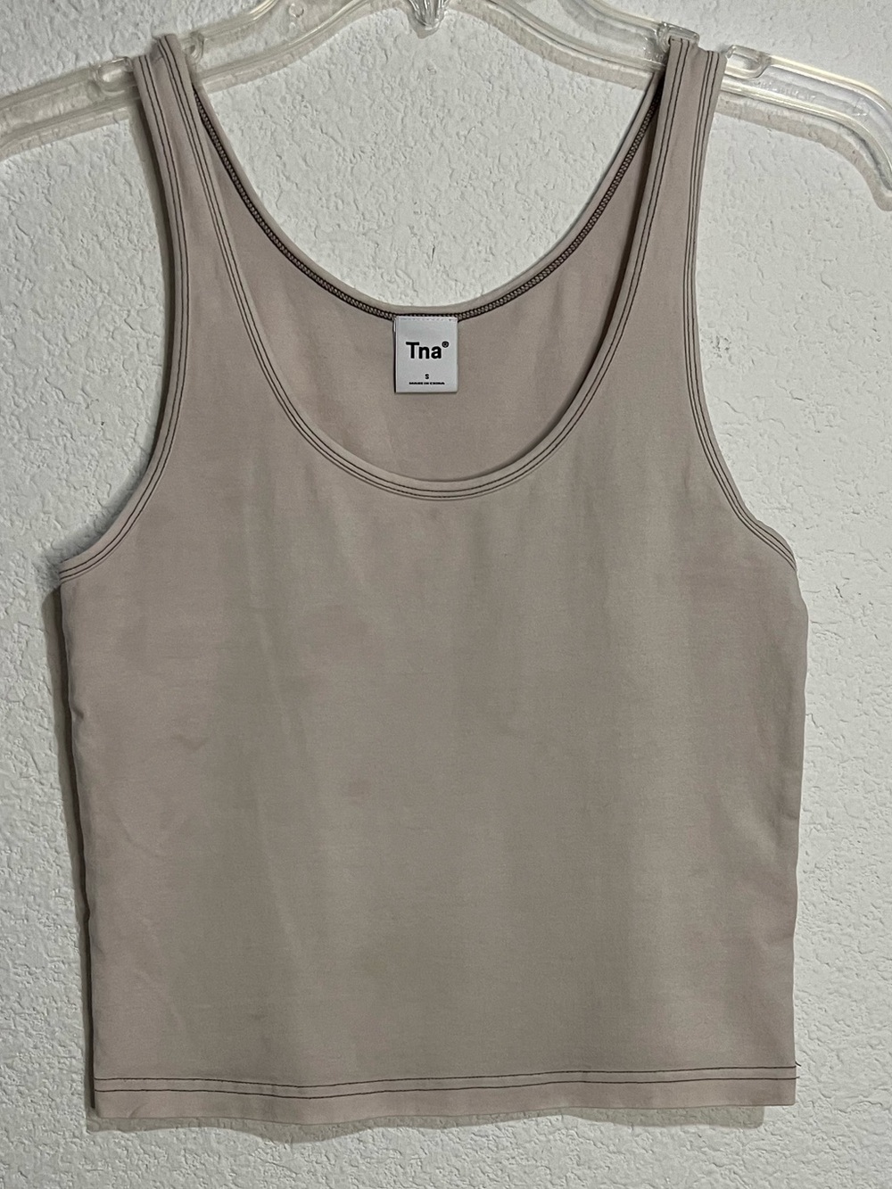 Aritiza Tna Light Gray Tank Top Small